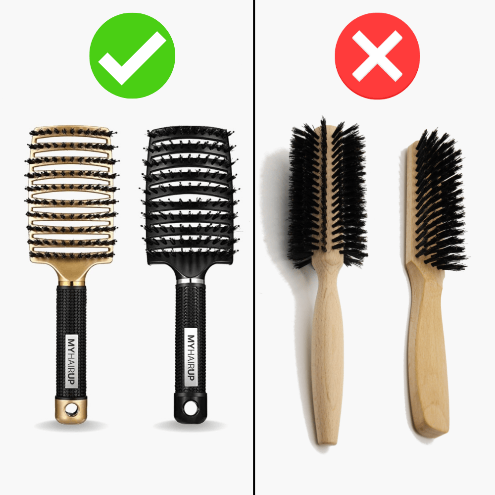 MyHairUp VS Other brushes