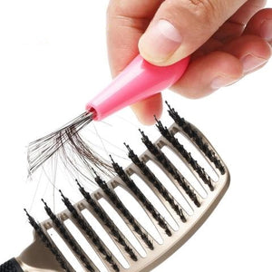 myhairup cleaner brush hairbrush for women and children without damage and pain